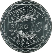 10 Euros France Fifa world champions obverse image