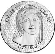 10 Euros Desiree Clary, France, 2018 reverse image
