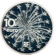 10 Euros Maastricht Treaty obverse image