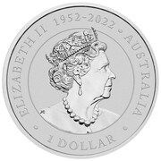 1 Dollar In the name of Elizabeth II; 6th Portrait - Koala - Bullion Coin obverse image