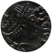 10 Euros - Coin of History Dagobert I, France, 2019 reverse image