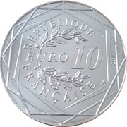 10 Euros - Coin of History La Liberté Guidant Le Peuple obverse image
