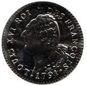 10 Euros - Coin of History Louis XVI, France, 2019 reverse image