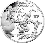 10 Euros La fille de Vercingétorix obverse image