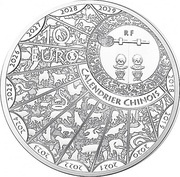 10 Euros Year of the Pig obverse image
