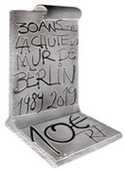 10 Euros 30 years of fall of Berlin wall obverse image