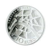 10 Euros Tour Eiffel, France, 2019 reverse image