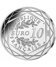 10 Euros The poet Smurf obverse image