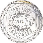 10 Euros Charles de Gaulle obverse image