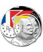 10 Euros Mitterrand - Kohl obverse image