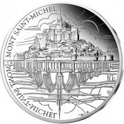 10 Euros Mont Saint Michel obverse image