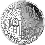 10 Euros Olympie, France, 2020 reverse image