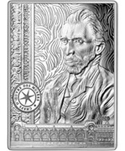 10 Euros Self-Portrait - Vincent van Gogh, France, 2020 reverse image