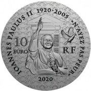 10 Euros Sœur Emmanuelle obverse image