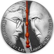 10 Euros Harry Potter Harry Potter and Voldemort, France, 2021 reverse image