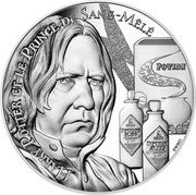 10 Euros Professor Severus Snape, France, 2021 reverse image