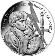 10 Euros Ron and Hermione, France, 2021 reverse image