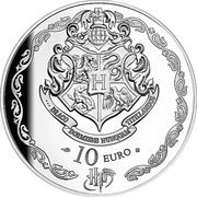 10 Euros Harry Potter and Albus Dumbeldore, France, 2021 reverse image