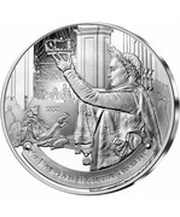 10 Euros Coronation of Napoleon, France, 2021 reverse image