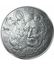 10 Euros Jean de La Fontaine, France, 2021 reverse image