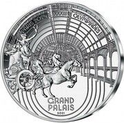 10 Euros JO 2024 Paris - Grand Palais, France, 2021 reverse image