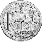 10 Euros Simone Veil obverse image