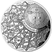10 Euros Year of the buffalo obverse image