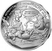 10 Euros Astérix hospitalité, France, 2022 reverse image