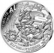 10 Euros Astérix irréductibilité, France, 2022 reverse image