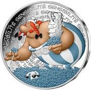 10 Euros Astérix sensibilité, France, 2022 reverse image