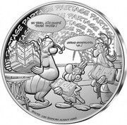 10 Euros Astérix, partage, France, 2022 reverse image