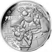10 Euros Astérix irrévérence, France, 2022 reverse image