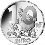 10 Euros Asterix and the Griffin obverse image