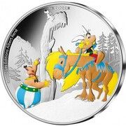 10 Euros Asterix and the Griffin, France, 2022 reverse image