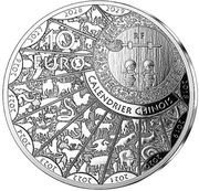 10 Euros Year of the Rabbit obverse image