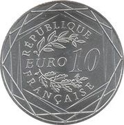 10 Euros Louis Pasteur obverse image