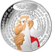 10 euros Astérix sagesse, France, 2022 reverse image