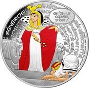10 euros Astérix générosité, France, 2022 reverse image