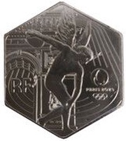 10 Euros Olympic Games, Paris 2024 - France 2022 obverse image