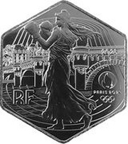 10 Euros Olympic Games, Paris 2024 - France 2023 obverse image