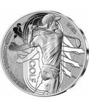 10 Euros golf, France, 2023 reverse image