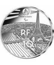 10 Euros Wheelchair basketball obverse image