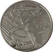10 Euros 24 Hours of Le Mans, France, 2023 reverse image