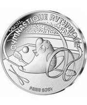 10 Euros Rhythmic gymnastics, France, 2023 reverse image