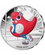 10 Euros Rugby sevens, France, 2023 reverse image