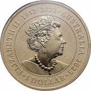 1 Dollar In the name of Elizabeth II; 6th Portrait - Lest We Forget - Vietnam War obverse image