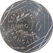 10 Euros Rugby World Cup 2023 obverse image