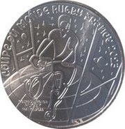 10 Euros Rugby World Cup 2023, France, 2023 reverse image