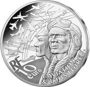 10 Euros Curtiss P-40 obverse image