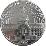 10 Euros Les Invalides, France, 2023 reverse image